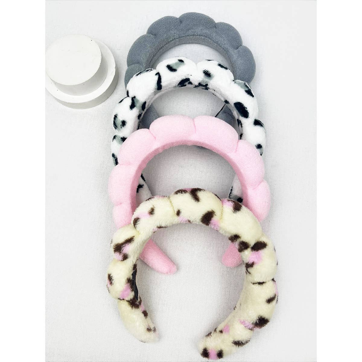 Puffed Scallop Spa Headband