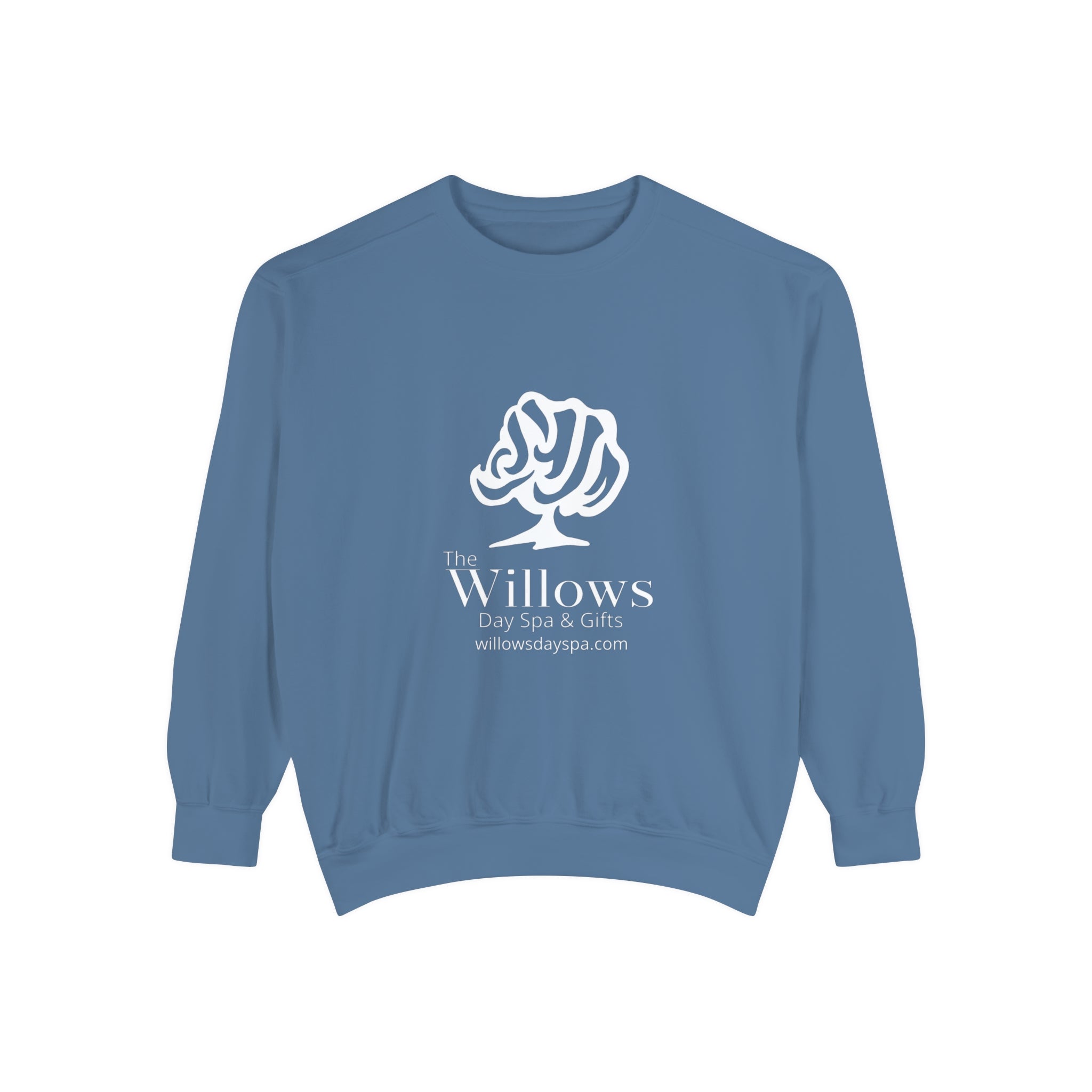 Willows Comfort Color Sweatshirt - white logo