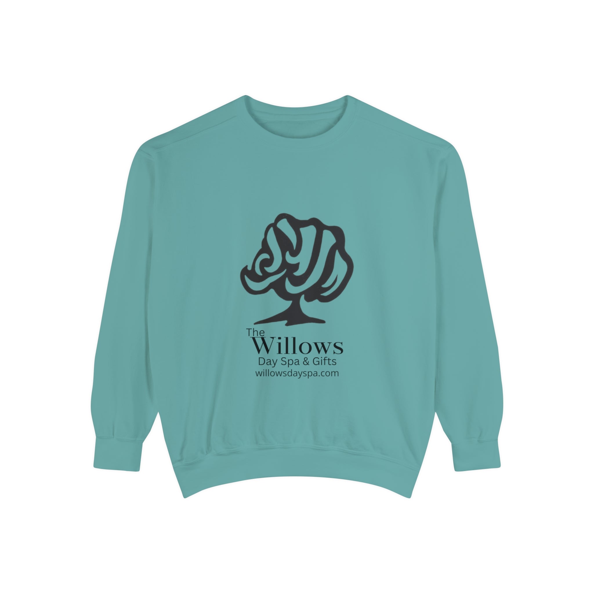 Willows comfort colors sweatshirt - black logo