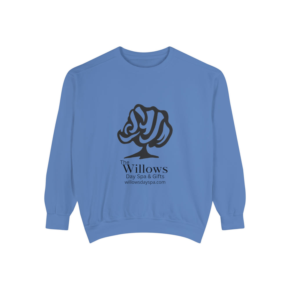 Willows comfort colors sweatshirt - black logo