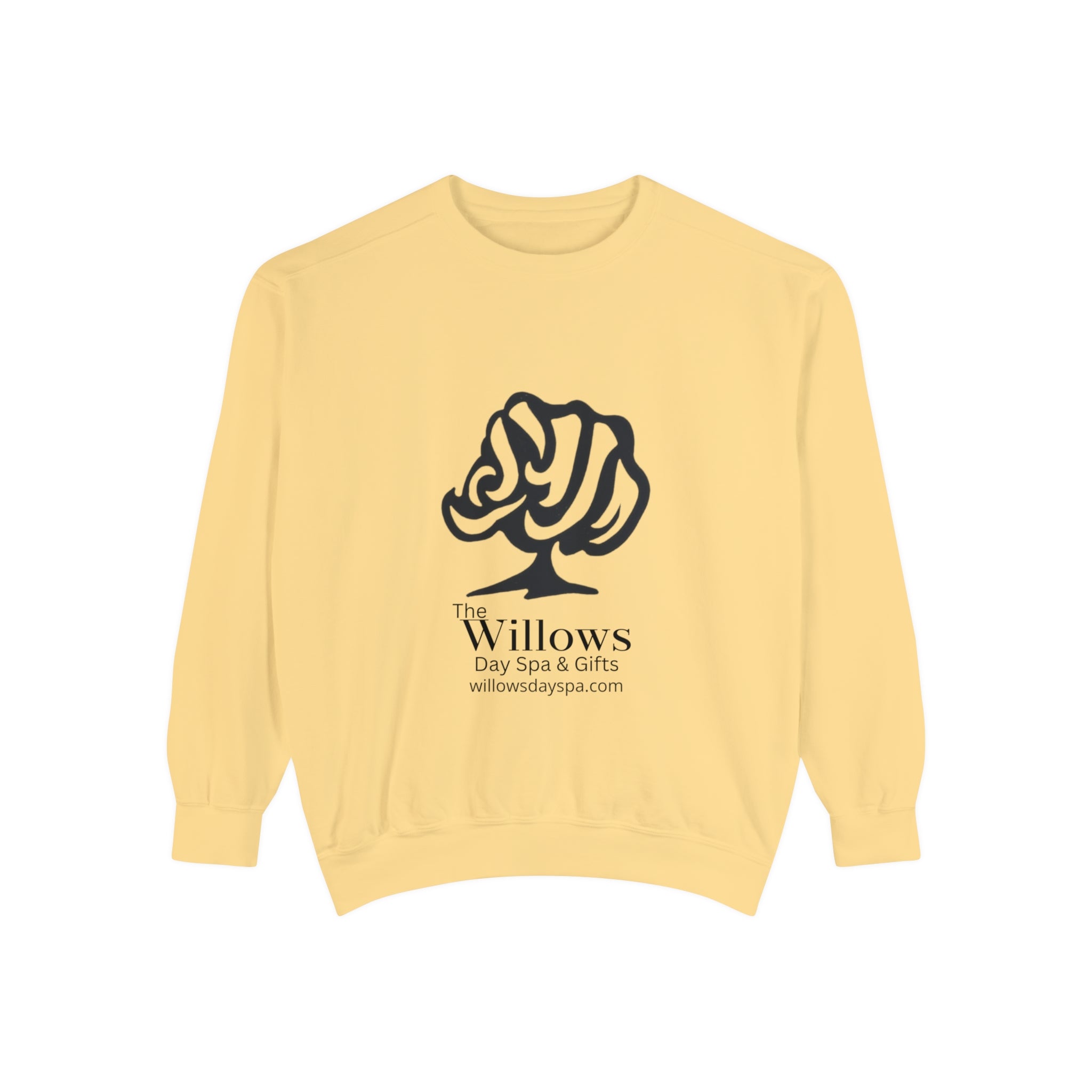 Willows comfort colors sweatshirt - black logo