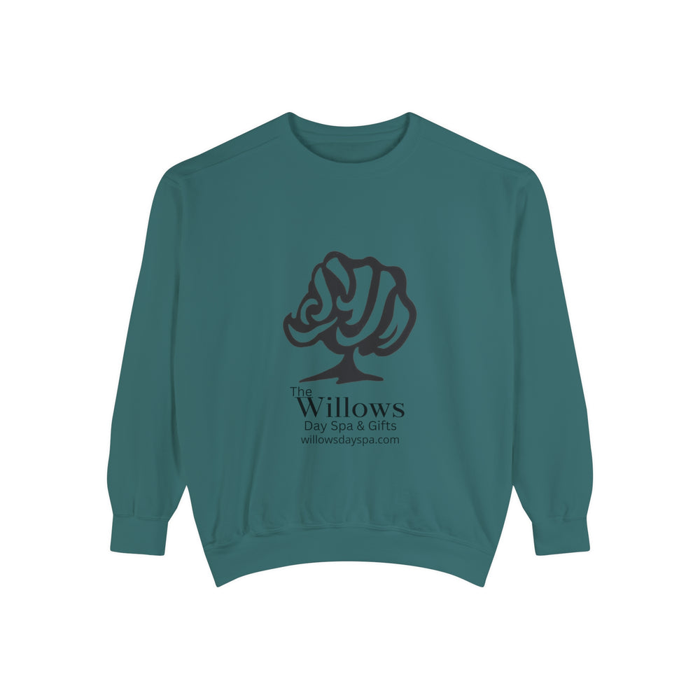 Willows comfort colors sweatshirt - black logo