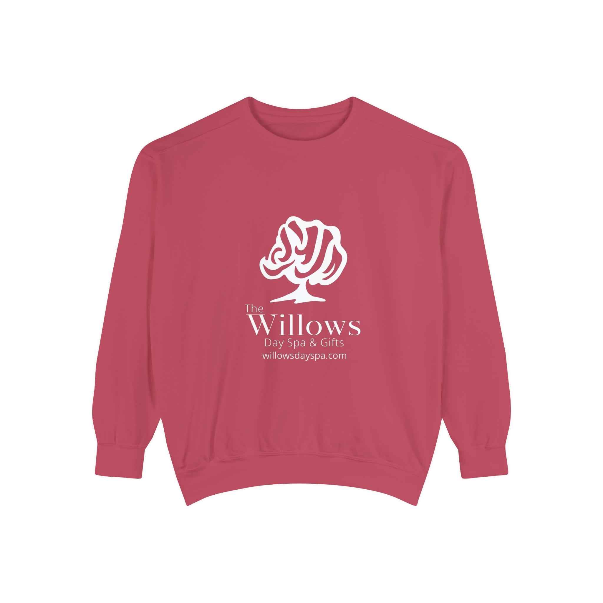 Willows Comfort Color Sweatshirt - white logo