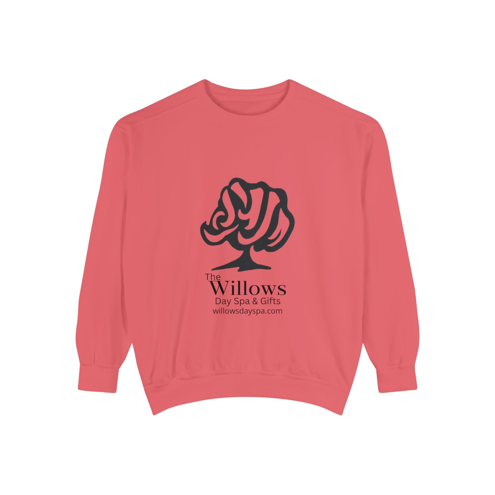 Willows comfort colors sweatshirt - black logo