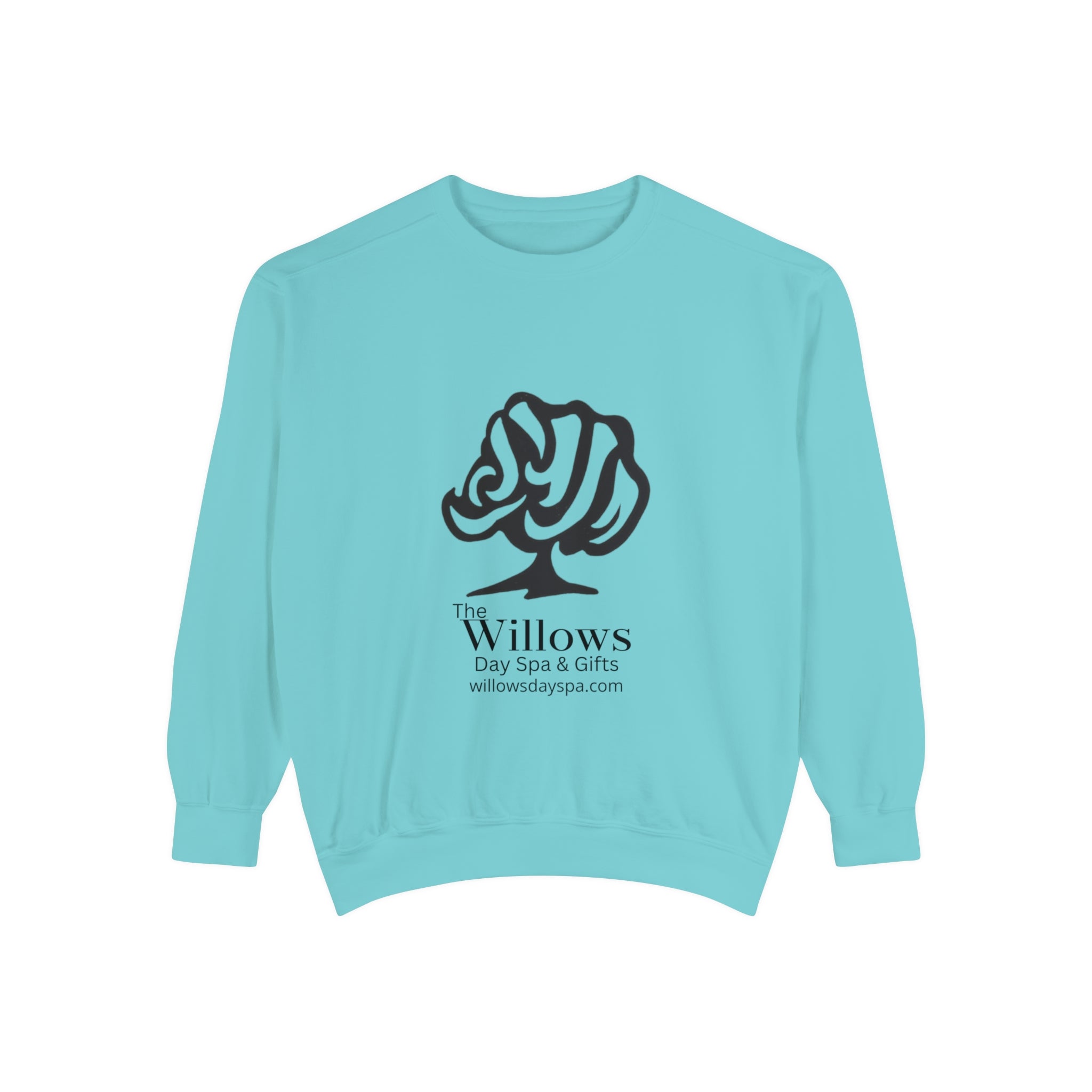 Willows comfort colors sweatshirt - black logo