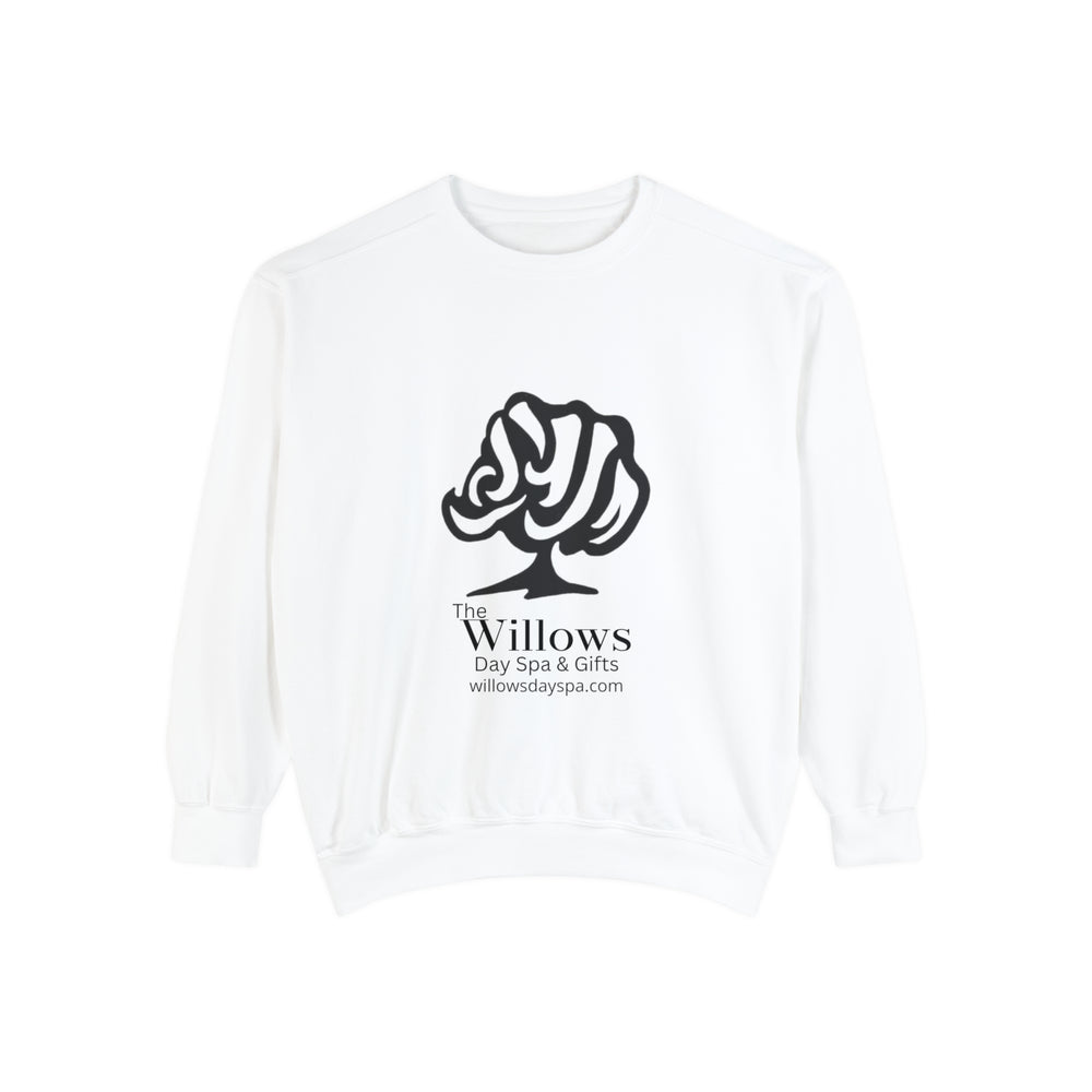 Willows comfort colors sweatshirt - black logo