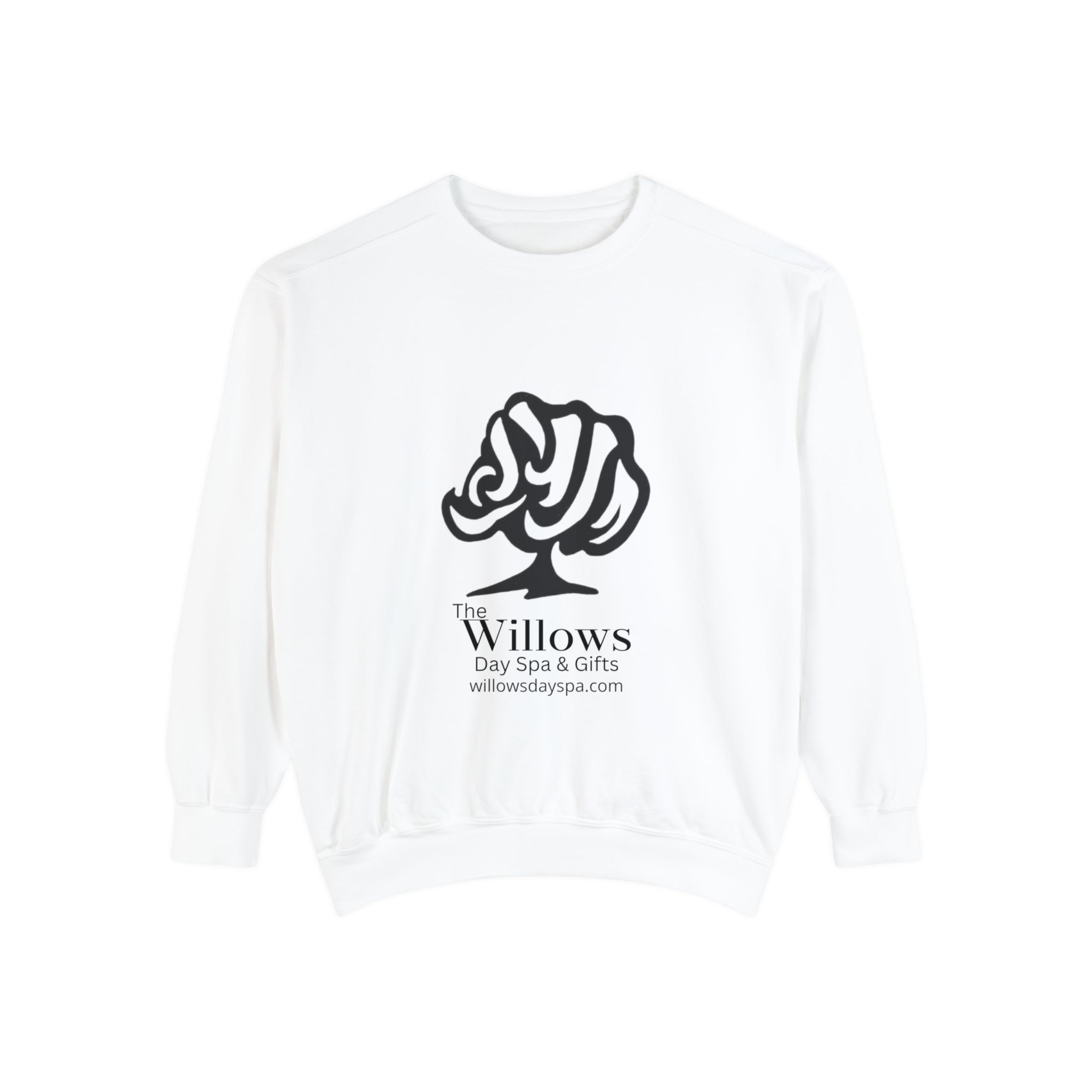 Willows comfort colors sweatshirt - black logo