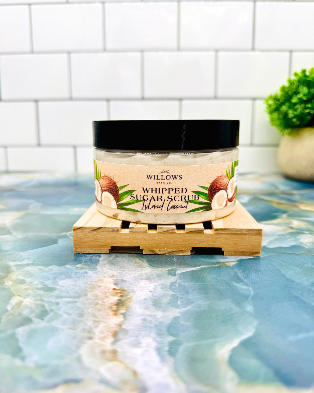 Island Coconut Whipped Sugar Scrub