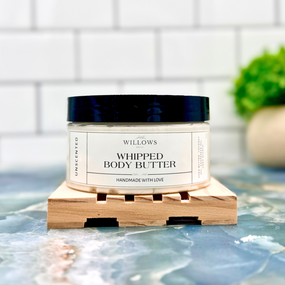 Willows UNSCENTED Whipped Body Butter