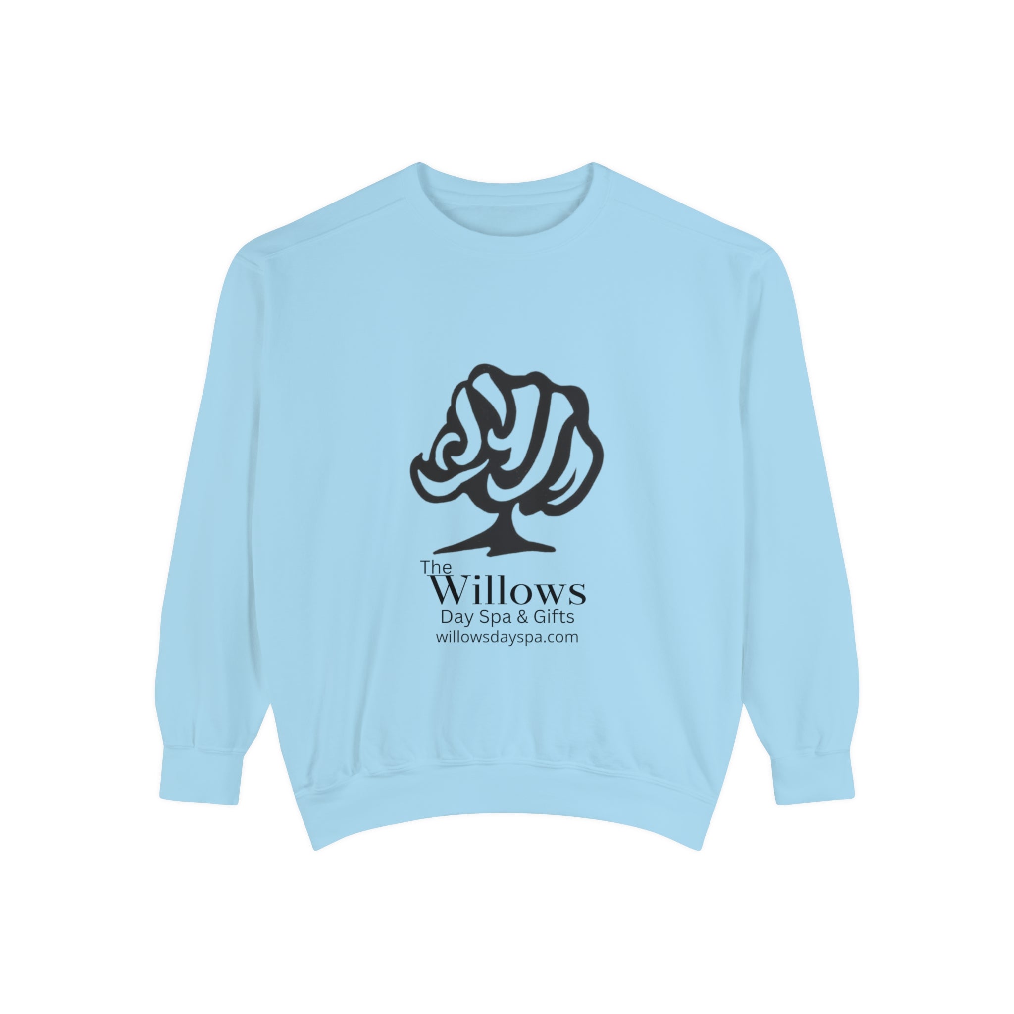 Willows comfort colors sweatshirt - black logo