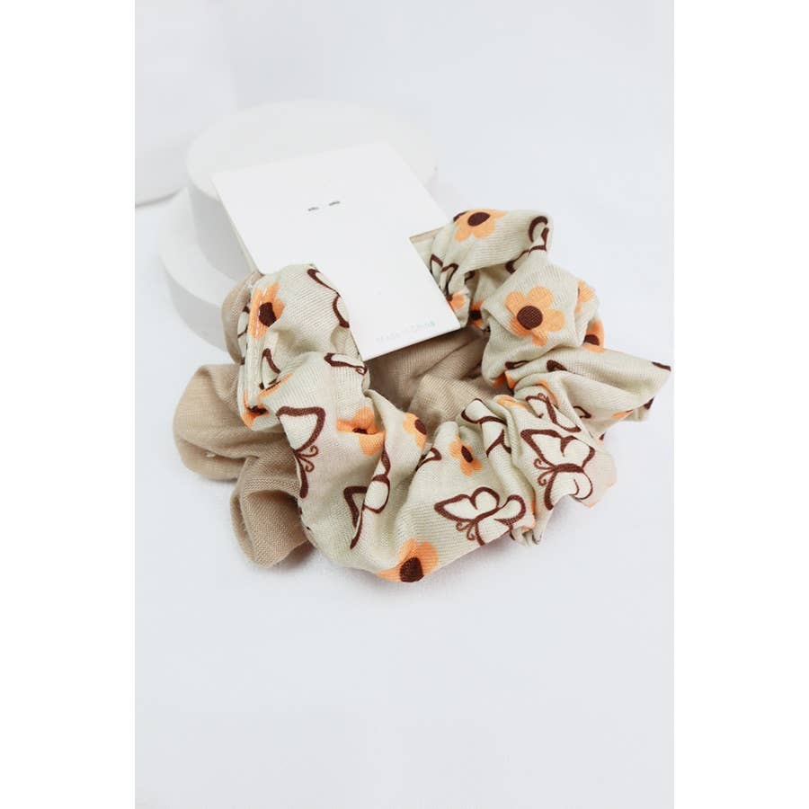 2-Pcs Assorted Scrunchie Set