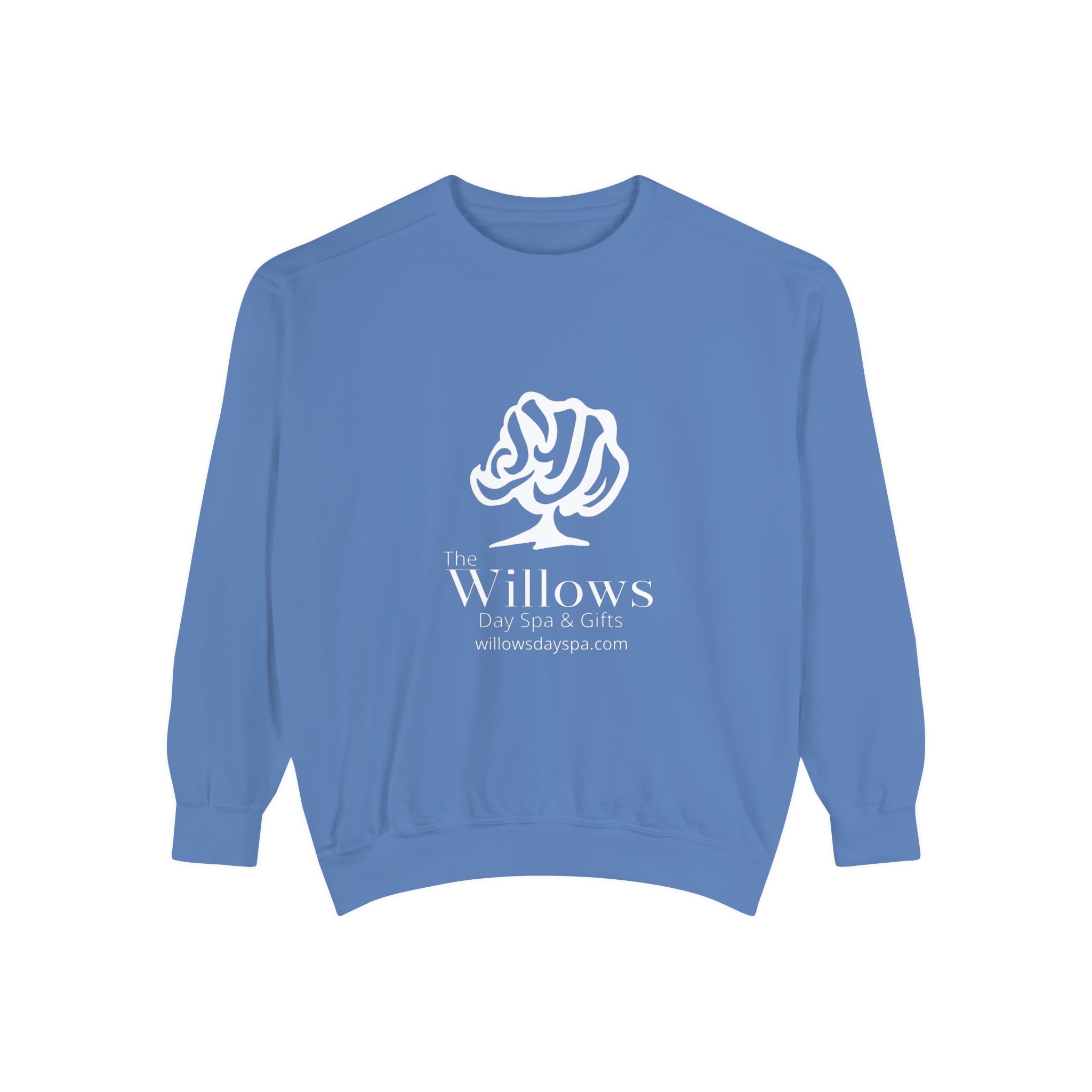 Willows Comfort Color Sweatshirt - white logo