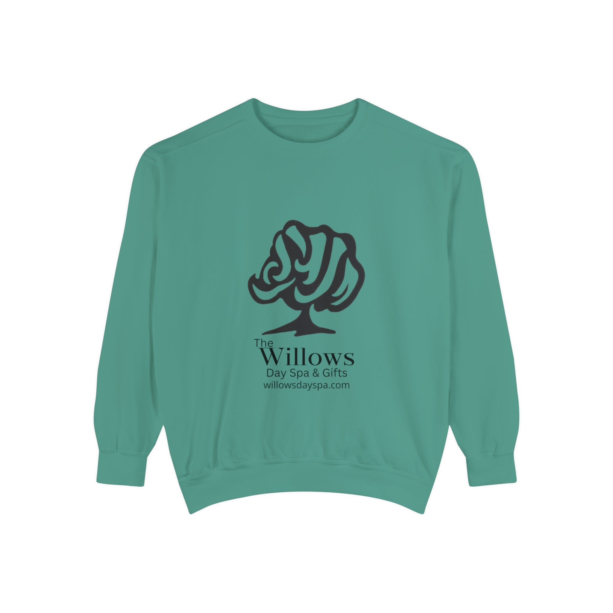 Willows comfort colors sweatshirt - black logo
