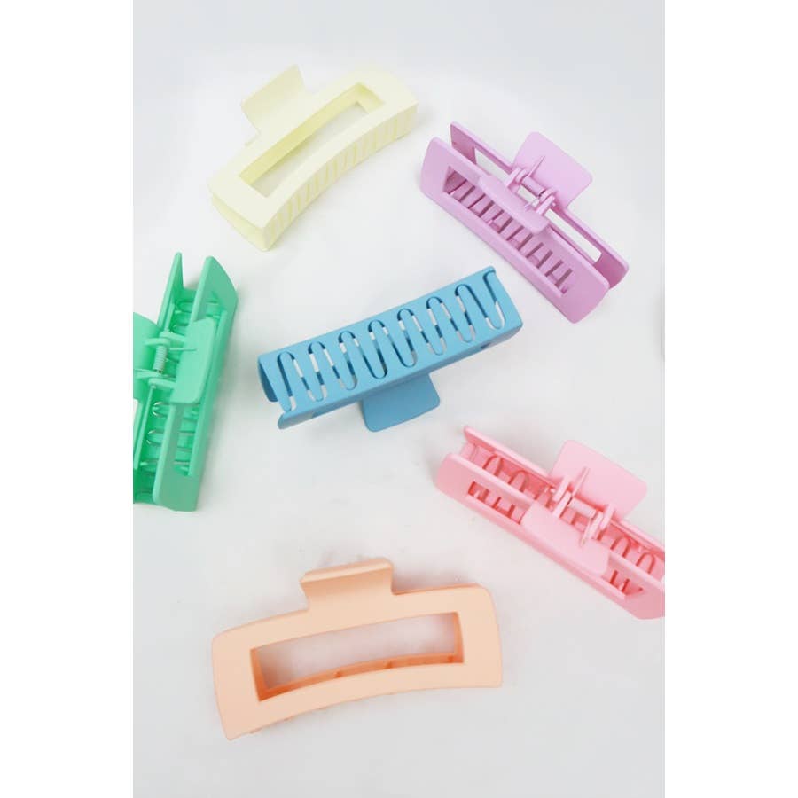 Jumbo Matte Cut Out Hair Claw Clip