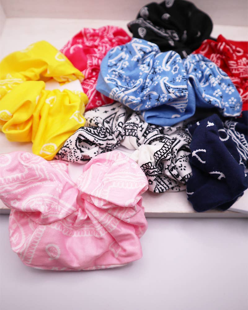 Bandana Scrunchie