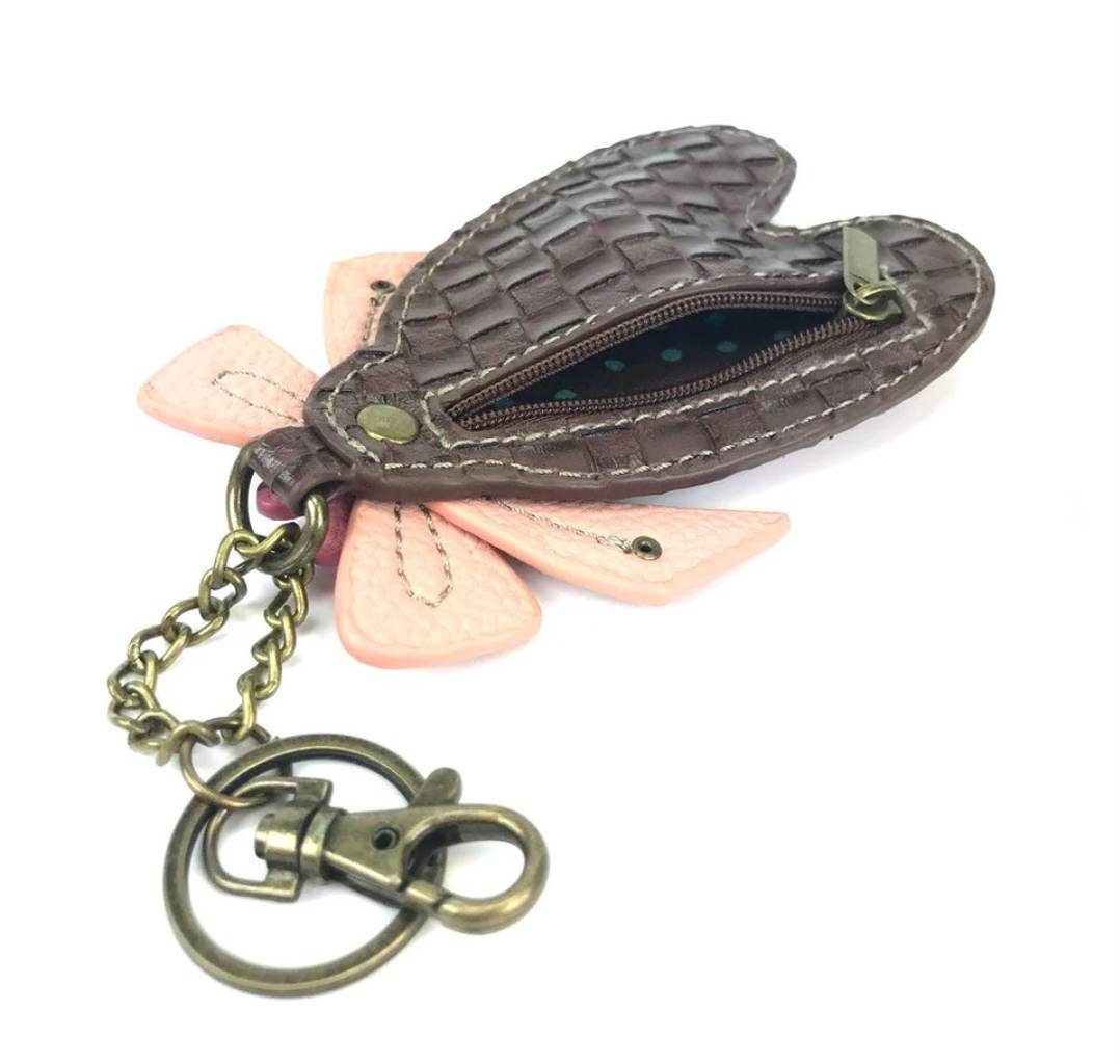 CHALA KEY FOB COIN PURSE KEY RING BALLERINA