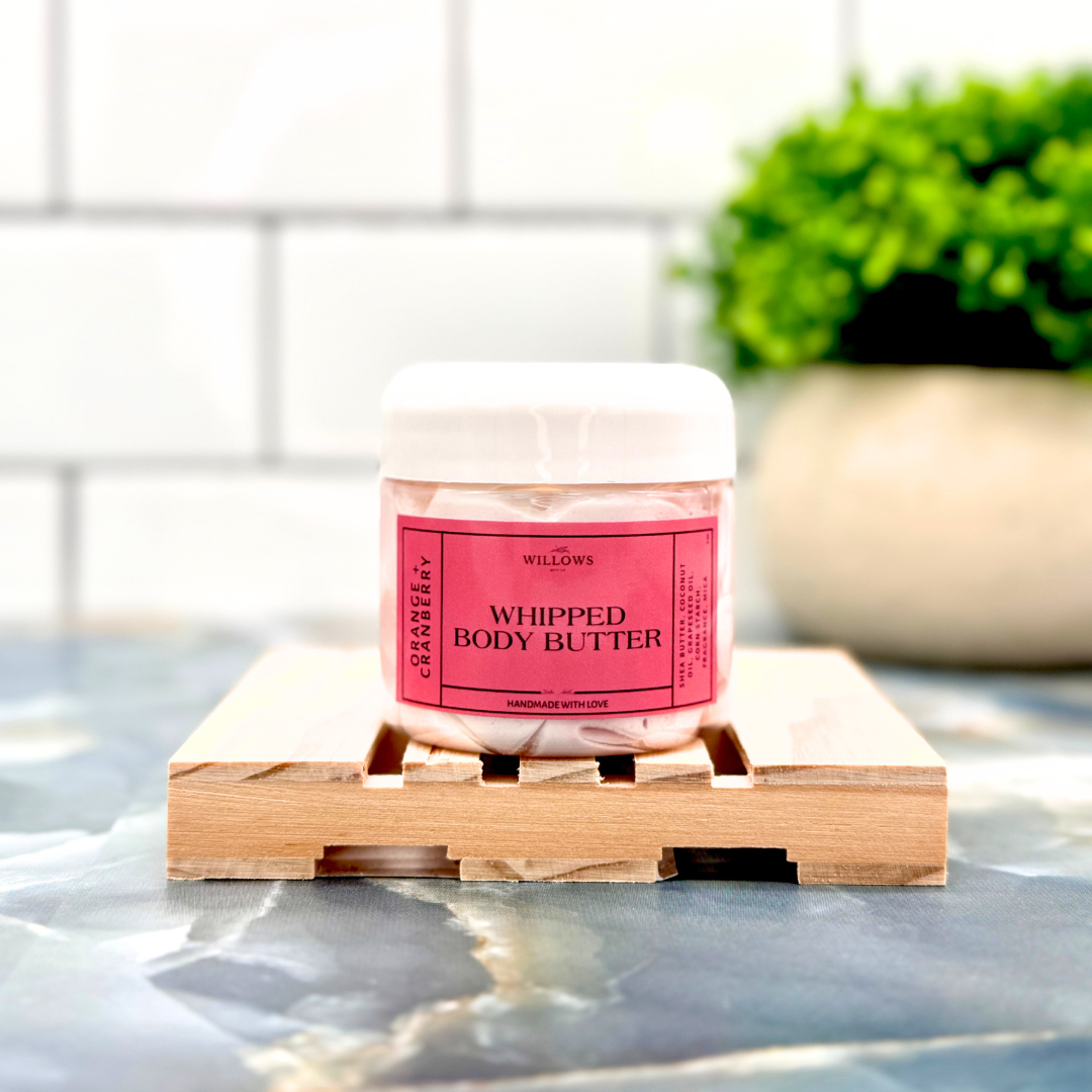 Willows ORANGE CRANBERRY Whipped Body Butter