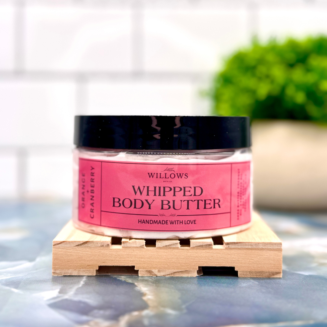 Willows ORANGE CRANBERRY Whipped Body Butter