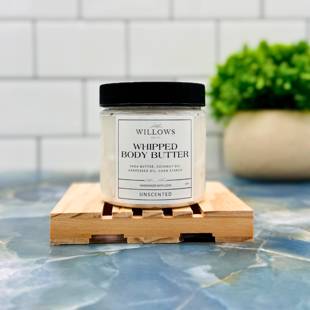 Willows UNSCENTED Whipped Body Butter