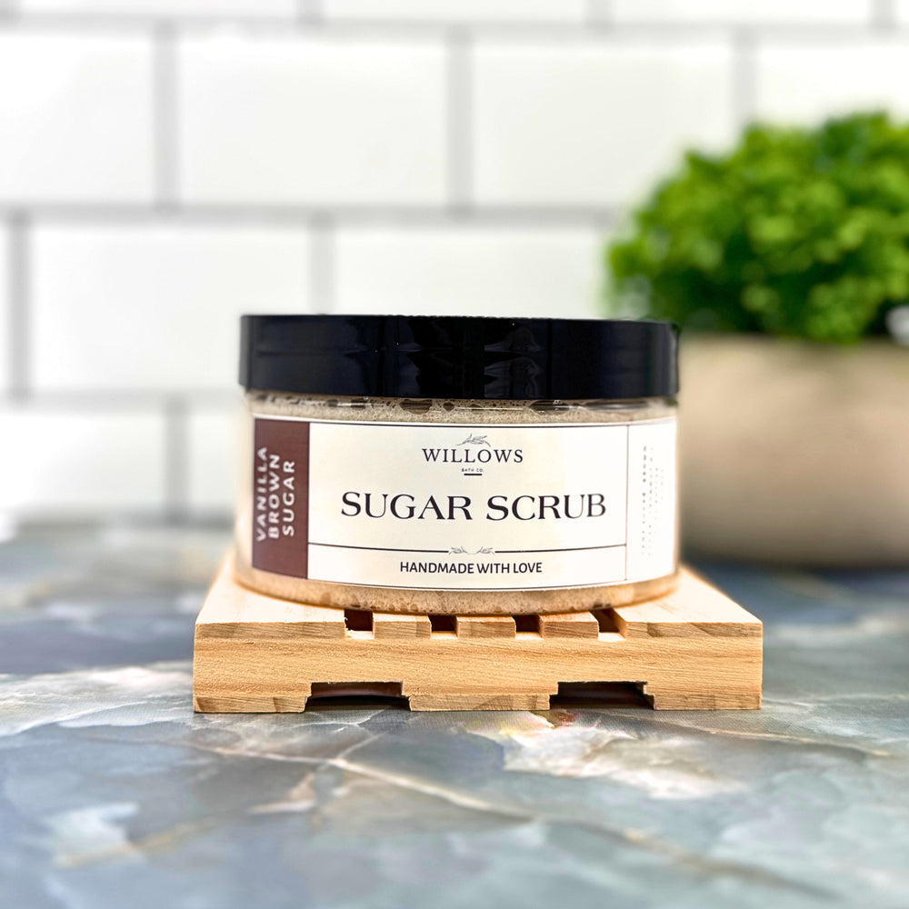 Willows VANILLA sugar scrub