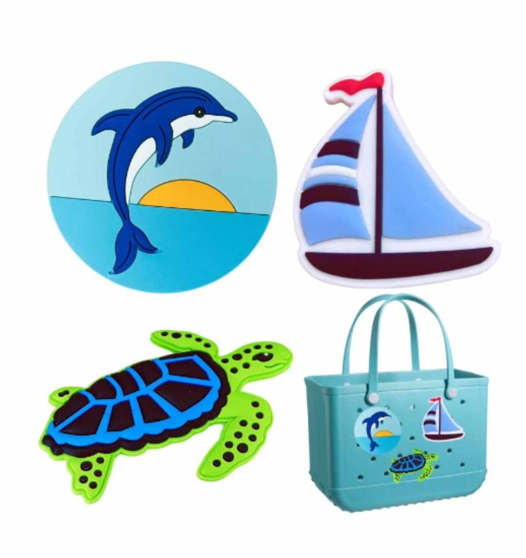 Sea Turtle Beach Bag Bit