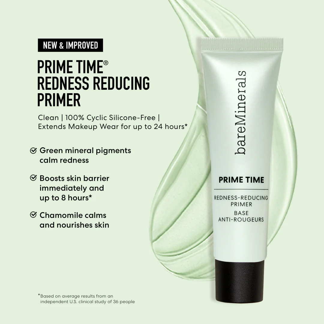 bareMinerals Prime Time Redness Reducer Primer