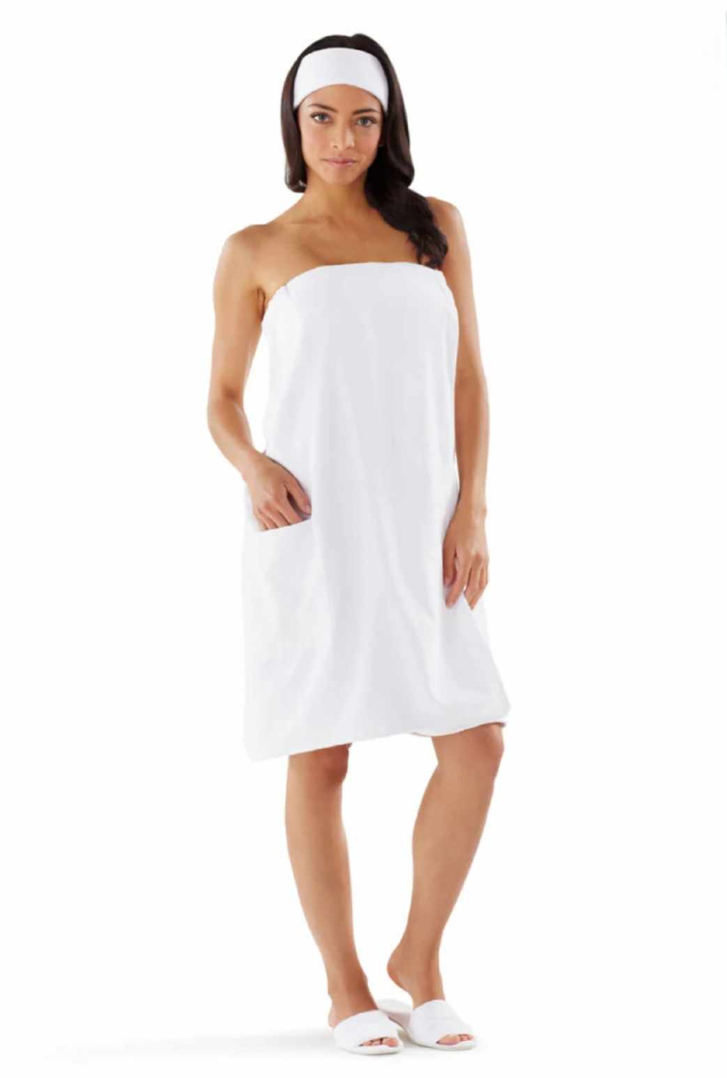 Boca Terry Microfiber Wrap with Snaps