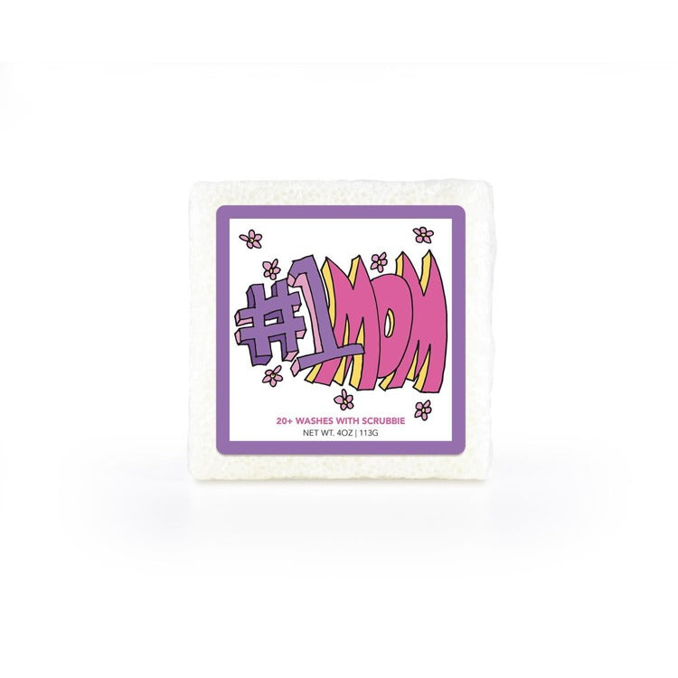 Caren Number 1 Mom Shower Sponge