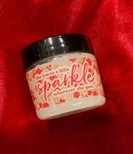 She Leaves a Little Sparkle Sugar Scrub 2 oz