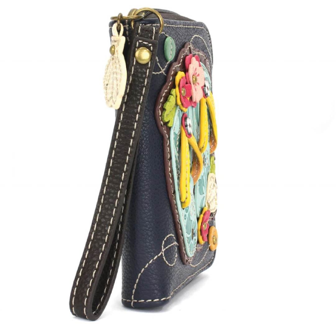 CHALA ZIP AROUND WALLET FLIP FLOP