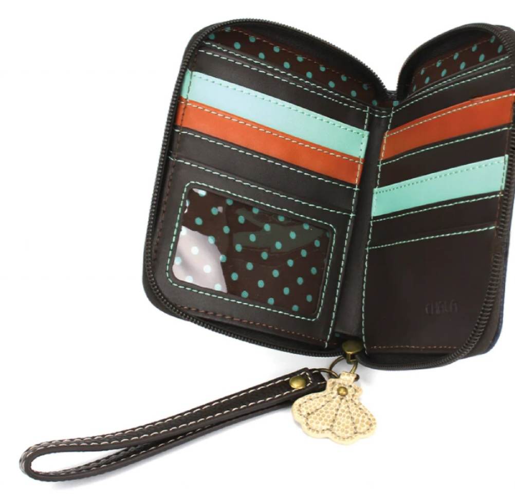 CHALA ZIP AROUND WALLET FLIP FLOP
