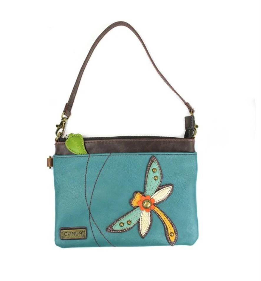 CHALA MINI CROSSBODY DRAGONFLY TURQUOISE