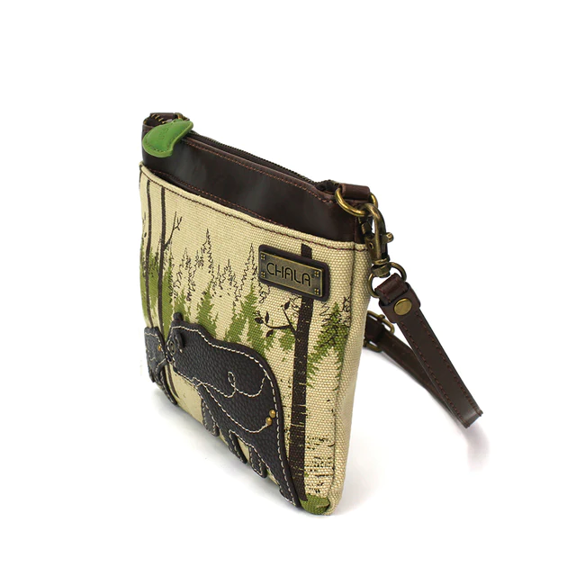 Safari Canvas Mini Crossbody Bear Sand