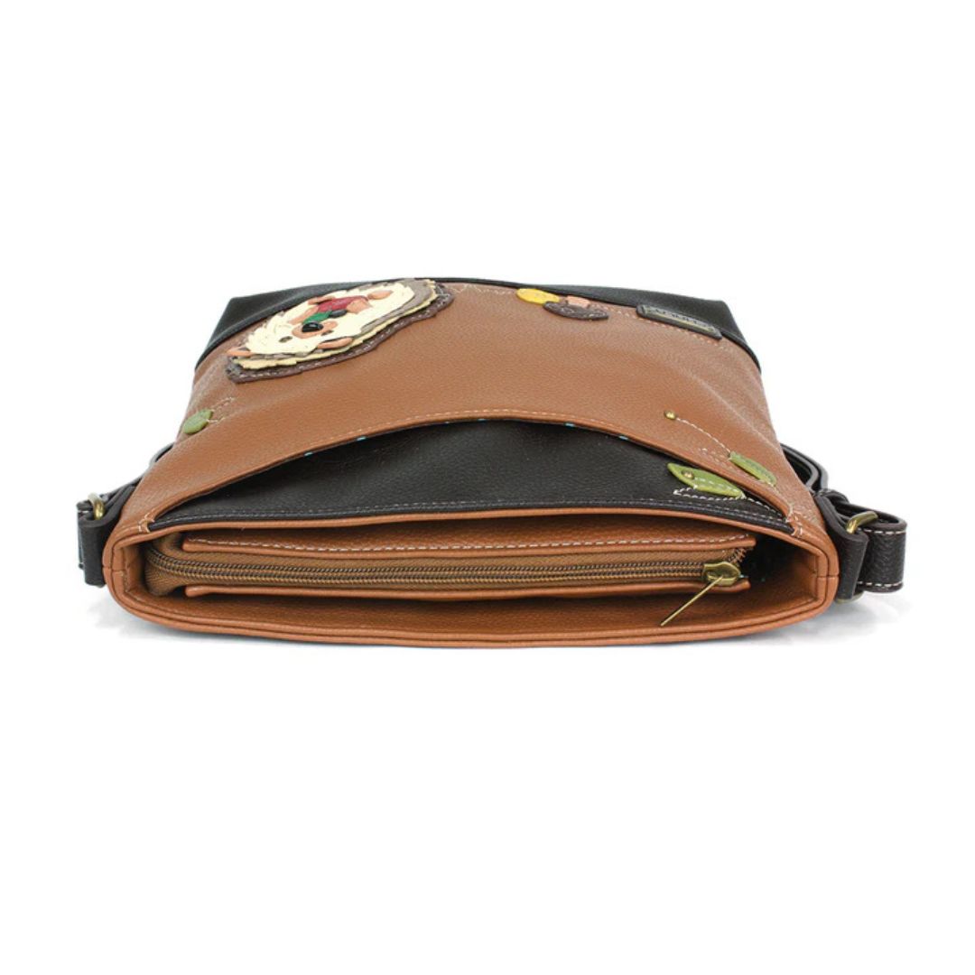 CHALA SWEET MESSENGER BAG HEDGEHOG A - BROWN