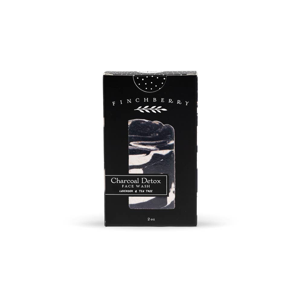 Finchberry Charcoal Detox face wash - lavender and tea tree