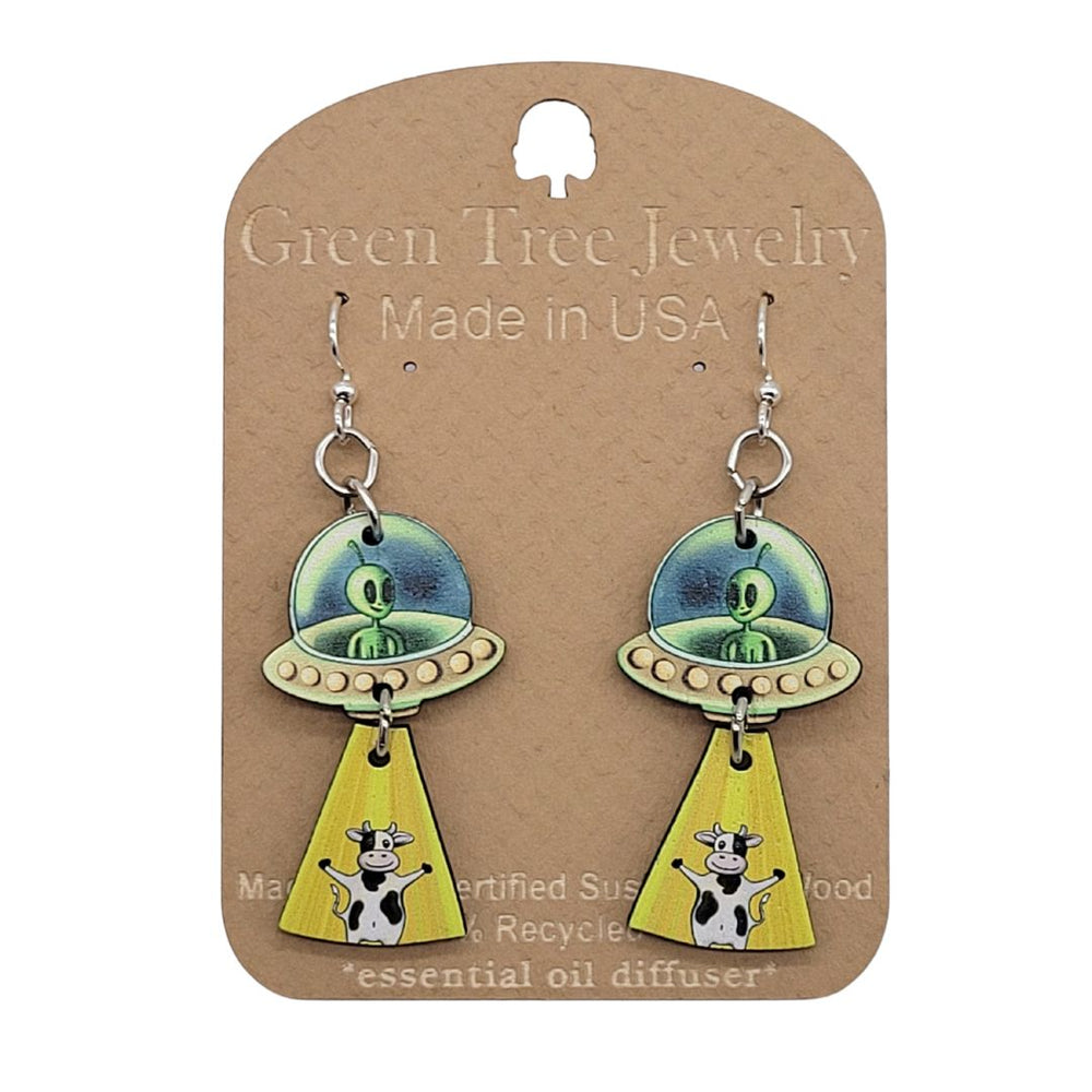 Alien Beam Me Up Earrings