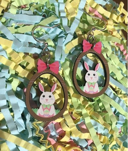Easter Bunny Earrings