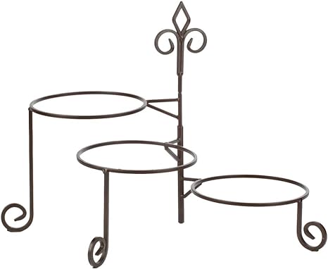 Keller 3 Tier Swivel Plate Stand