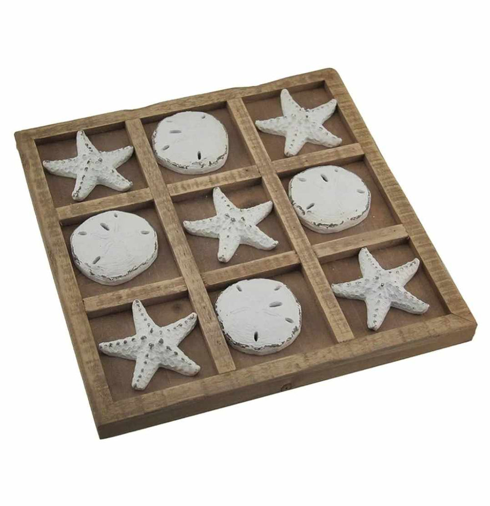 SEASHELL TIC TAC TOE SET