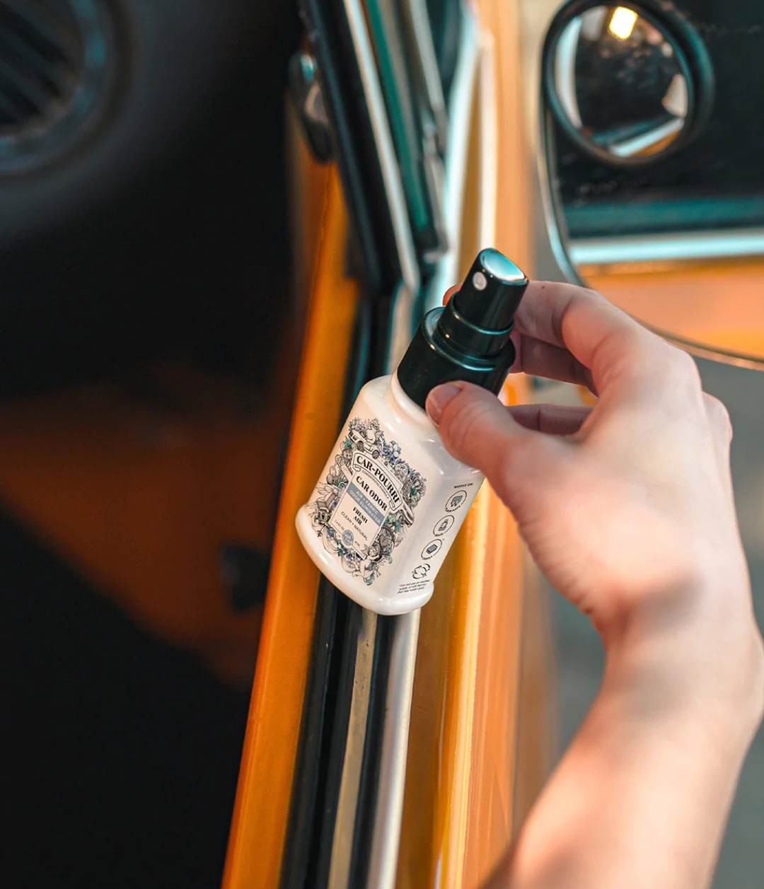 Car-Pourri Car Air + Fabric Odor Eliminator