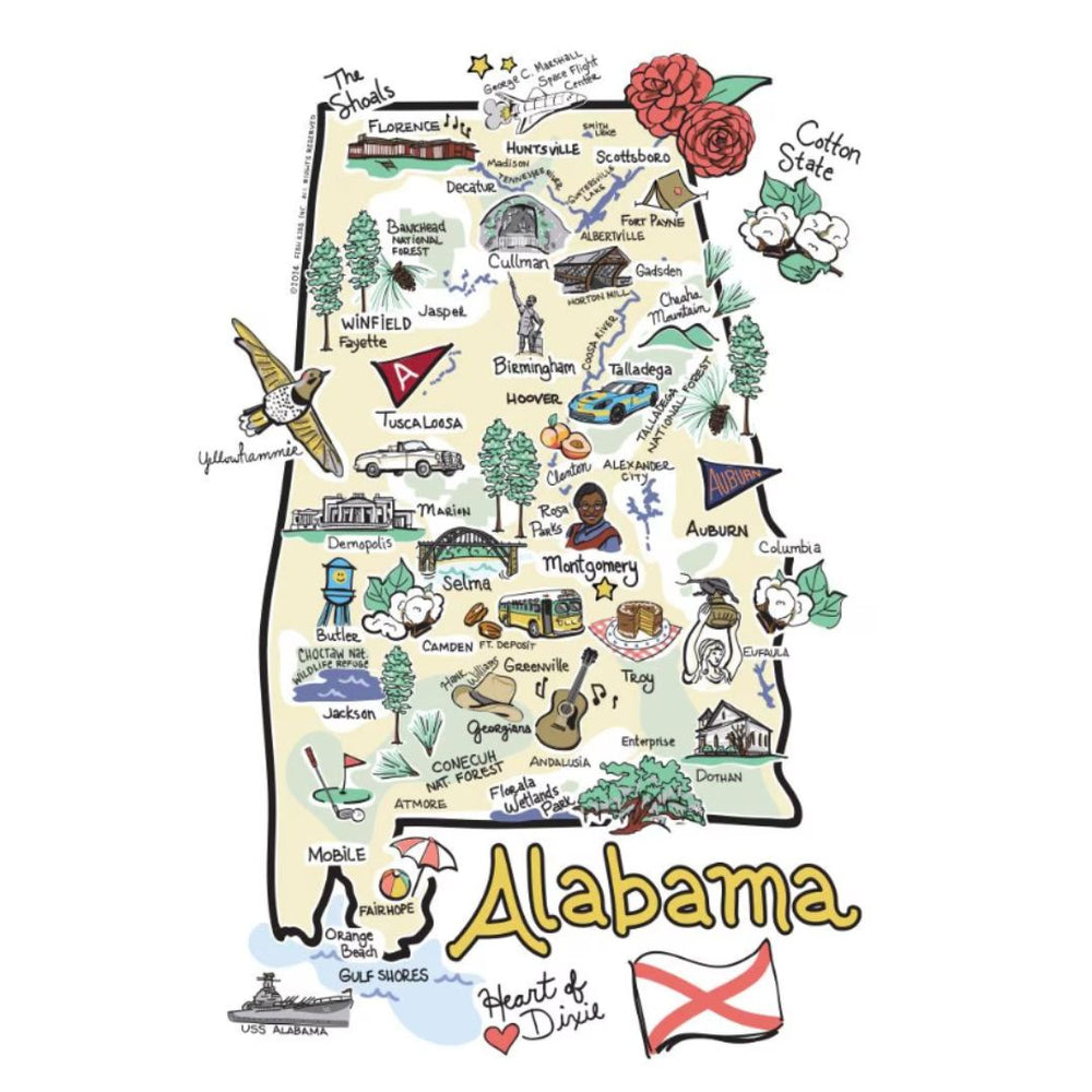 Alabama Travel Mug 22 oz