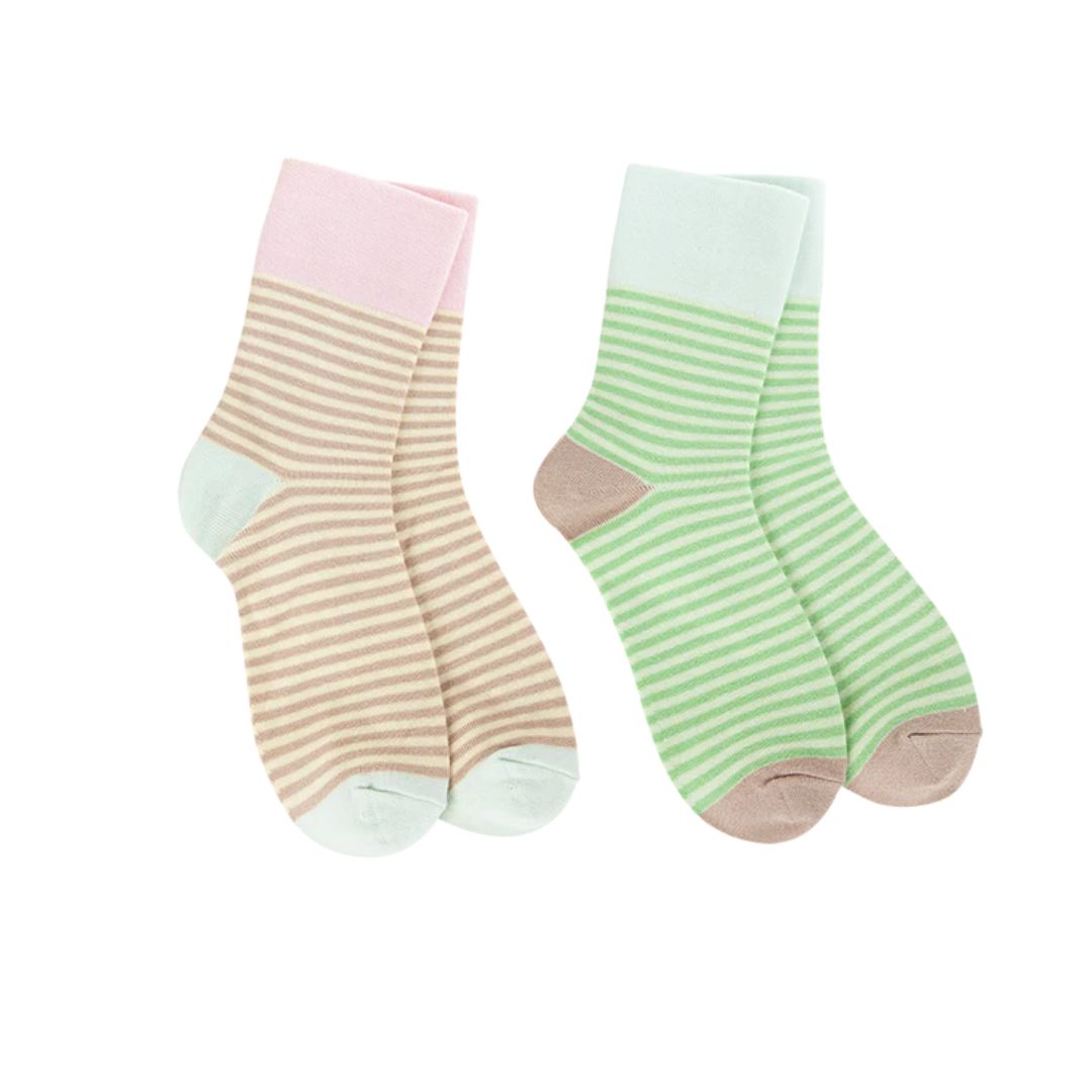 Weekend Garden Mini Crew Socks