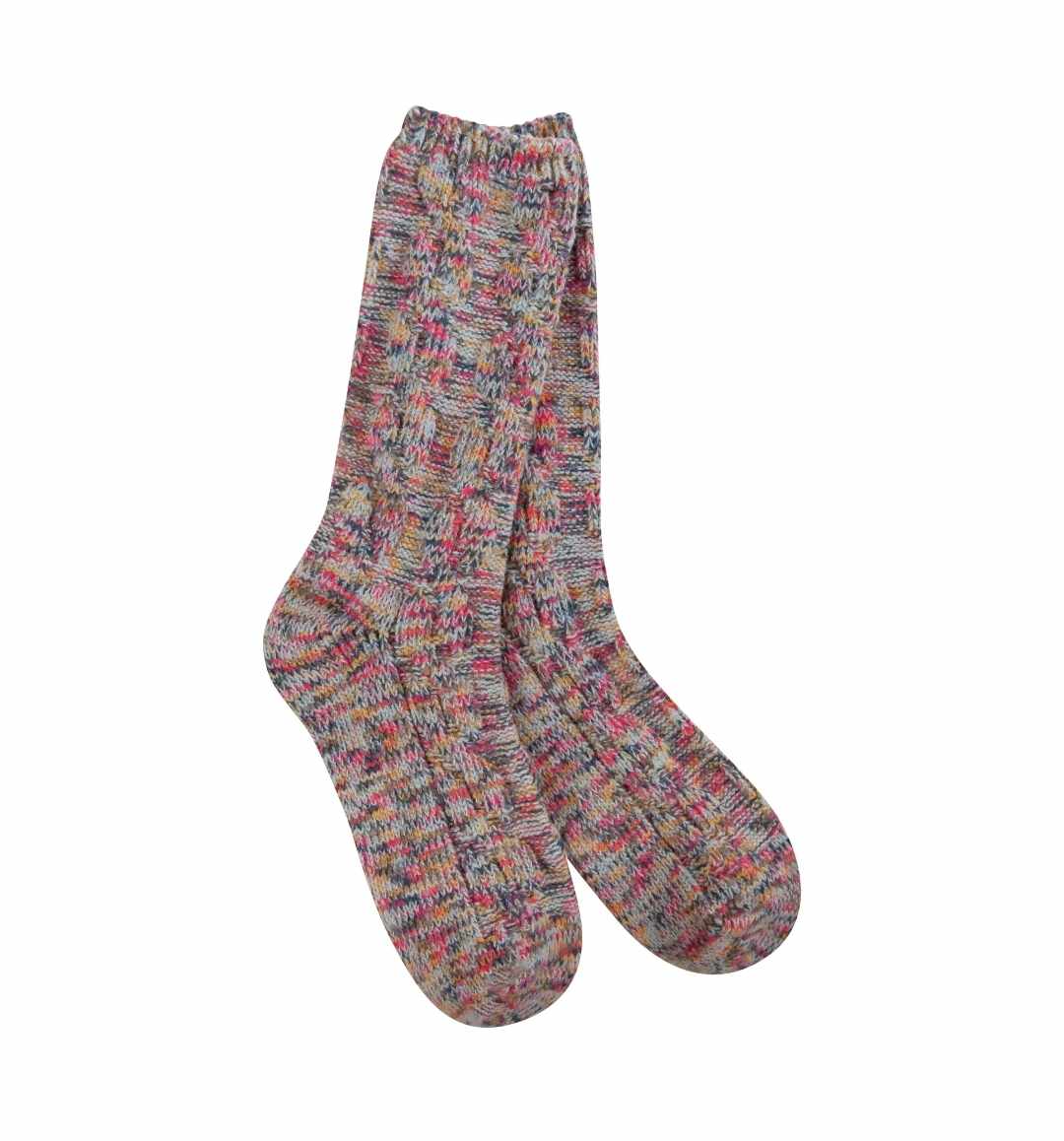 World’s Softest Socks Weekend Ragg Cable Crew