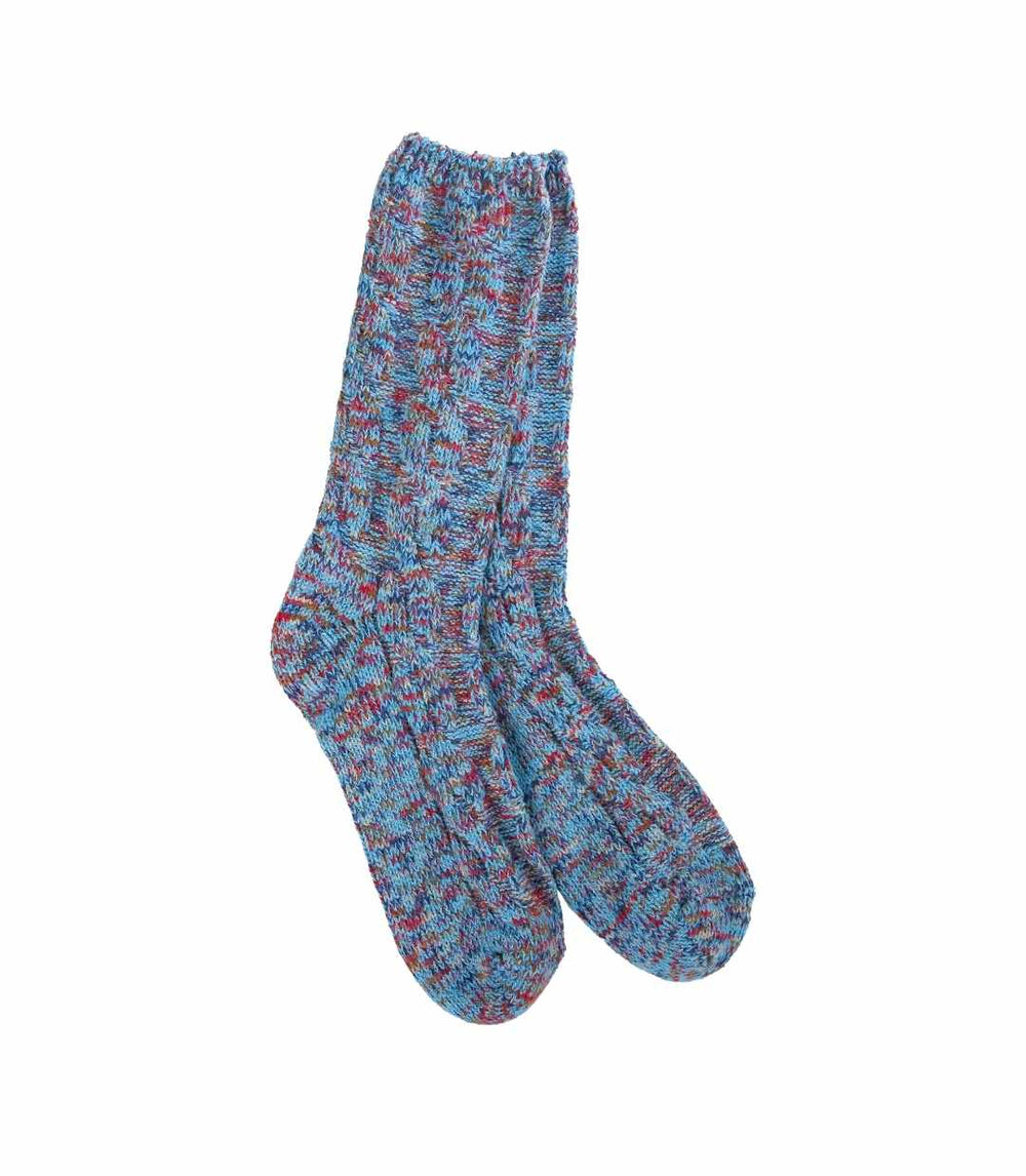 World’s Softest Socks Weekend Ragg Cable Crew