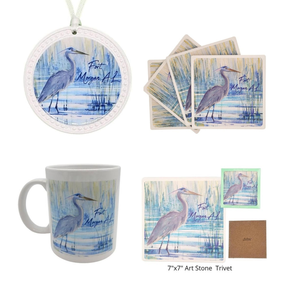 FORT MORGAN, AL HERON MUG