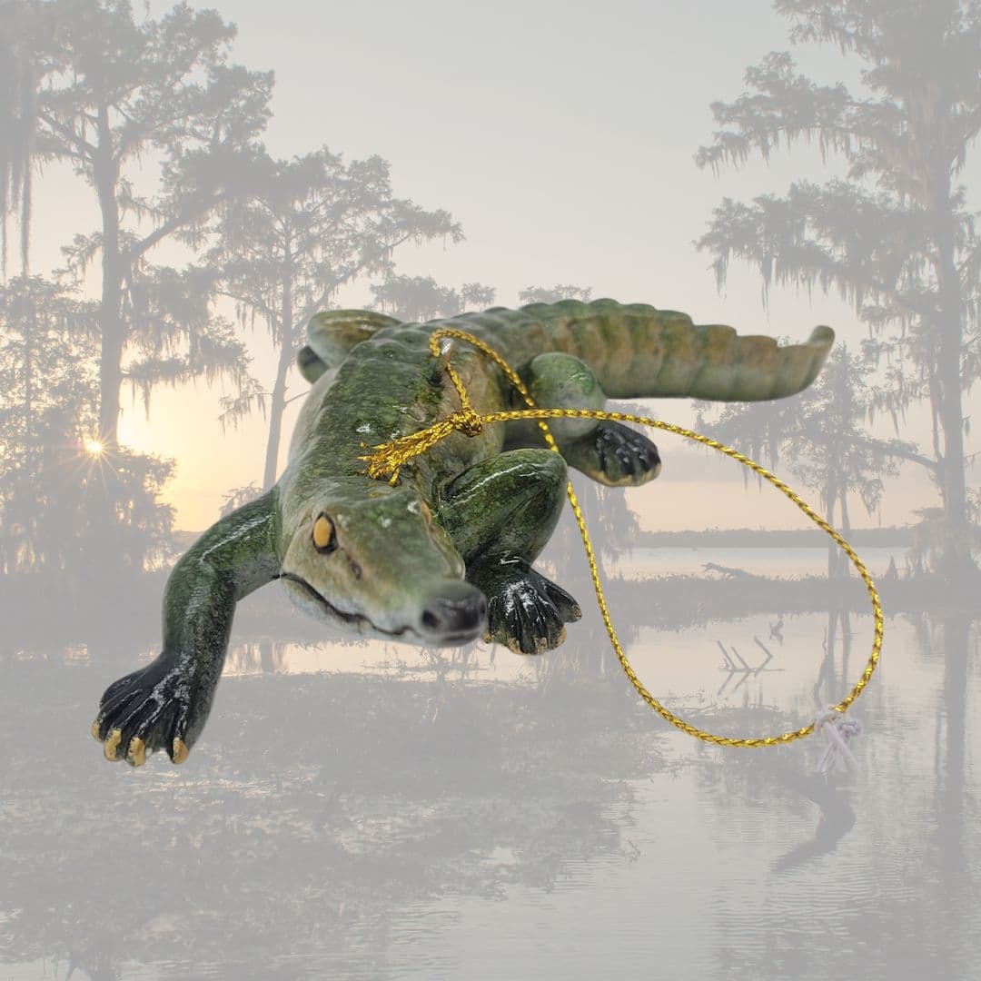 ALLIGATOR ORNAMENT