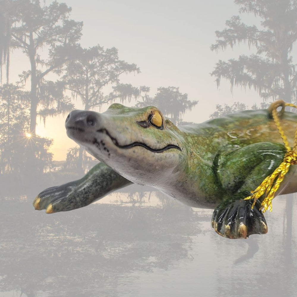ALLIGATOR ORNAMENT