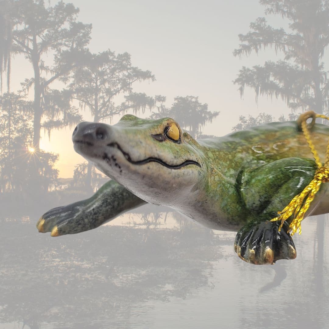 ALLIGATOR ORNAMENT