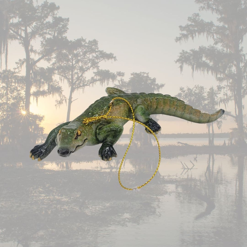 ALLIGATOR ORNAMENT