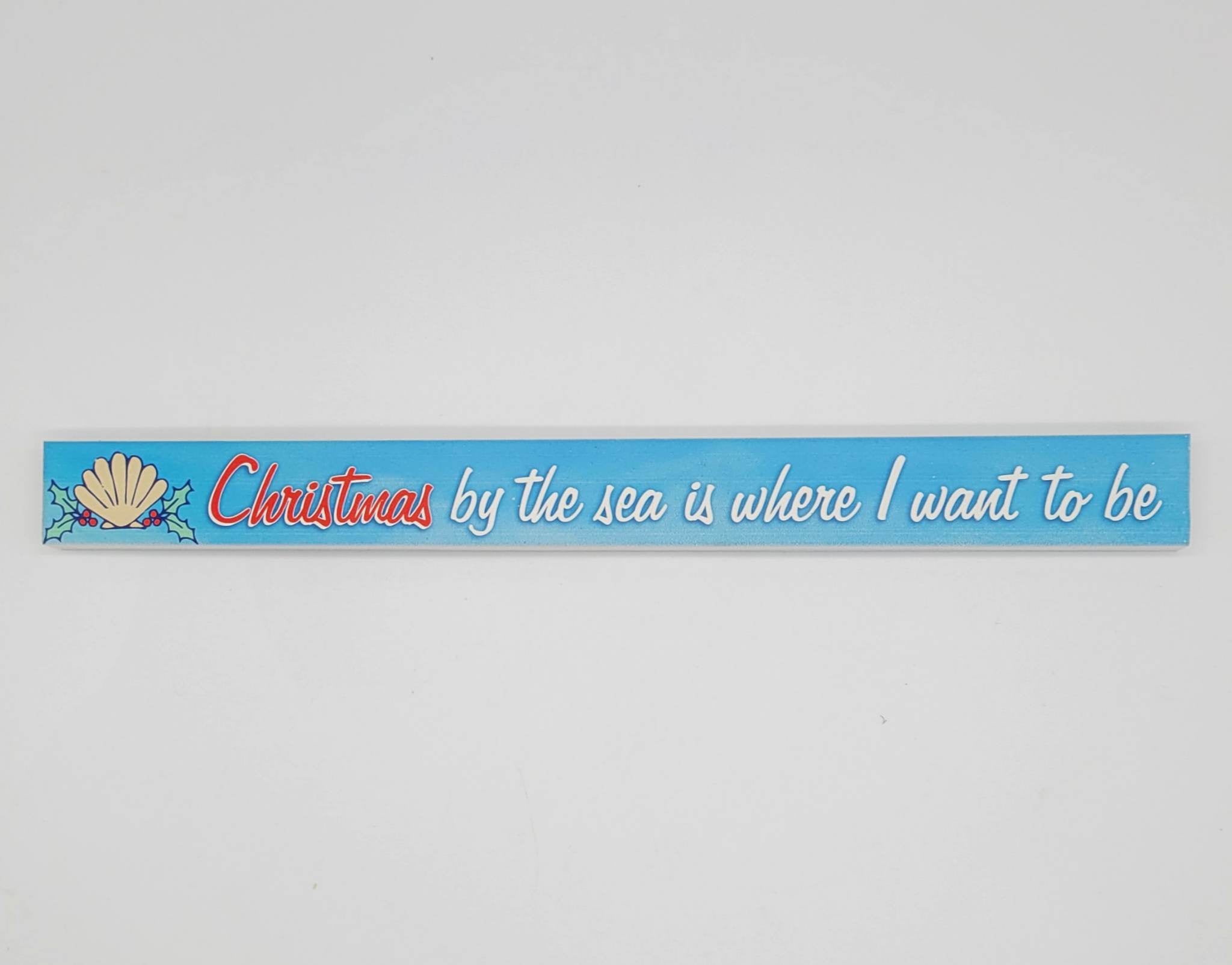 Coastal Holiday wooden signs